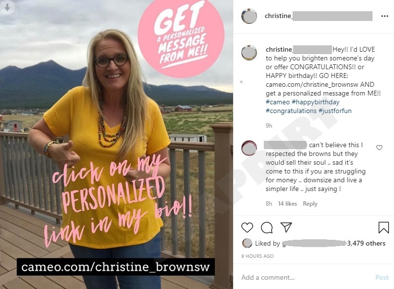 Sister Wives: Christine Brown Cameo