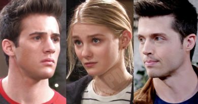 Days of our Lives Comings & Goings: JJ Deveraux (Casey Moss) - Allie Horton (Lindsay Arnold) - Evan Frears (Brock Kelly) - Christian Maddox