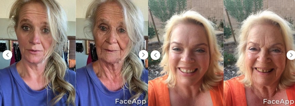Sister Wives: Christine Brown - Janelle Brown aged