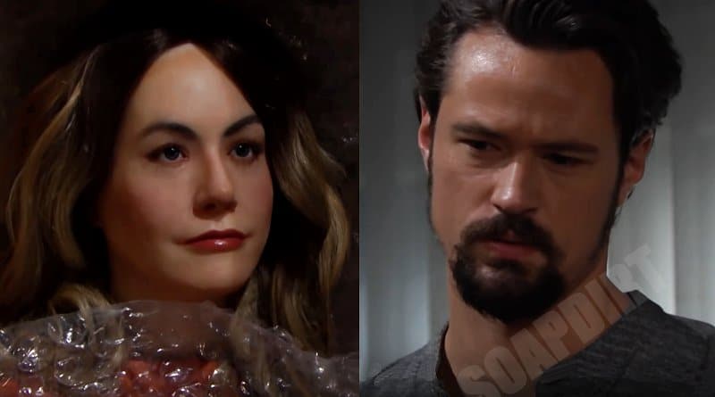 Bold and the Beautiful Spoilers: Thomas Forrester (Matthew Atkinson) - Hope Logan doll