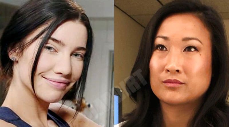 Bold and the Beautiful Spoilers: Dr Campbell (Tina Huang) - Steffy Forrester (Jacqueline MacInnes Wood)