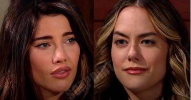 Bold and the Beautiful Spoilers: Steffy Forrester (Jacqueline MacInnes Wood) -Hope Logan (Annika Noelle)
