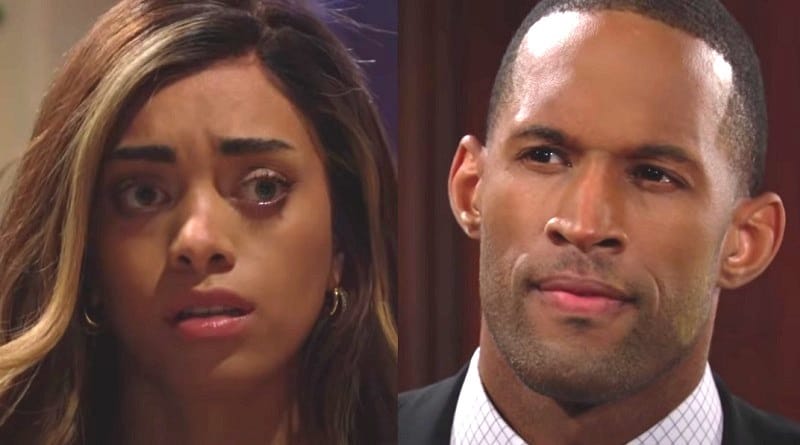 Bold and the Beautiful: Zoe Buckingham (Kiara Barnes) - Carter Walton (Lawrence Saint-VIctor)