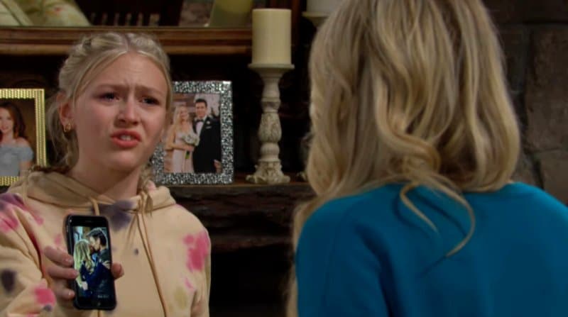 Young and the Restless Spoilers: Faith Newman (Alyvia Alyn Lind) - Sharon Newman (Sharon Case)