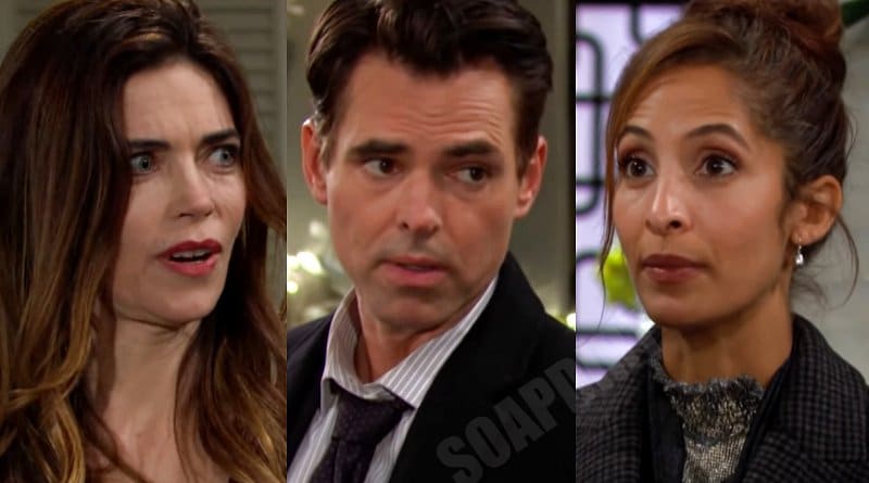 Young and the Restless Spoilers: Billy Abbott (Jason Thompson) - Victoria Newman (Amelia Heinle) - Lily Winters (Christel Khalil)