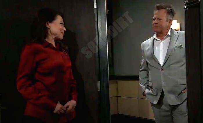 General Hospital Spoilers: Liesl Obrecht (Kathleen Gati) - Scott Baldwin (Kin Shriner)