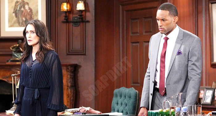 Bold and the Beautiful Spoilers: Carter Walton (Lawrence Saint-Victor) - Quinn Fuller (Rena Sofer)