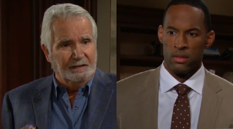 Bold and the Beautiful Spoilers: Carter Walker (Lawrence Saint-Victor) - Eric Forrester (John McCook)