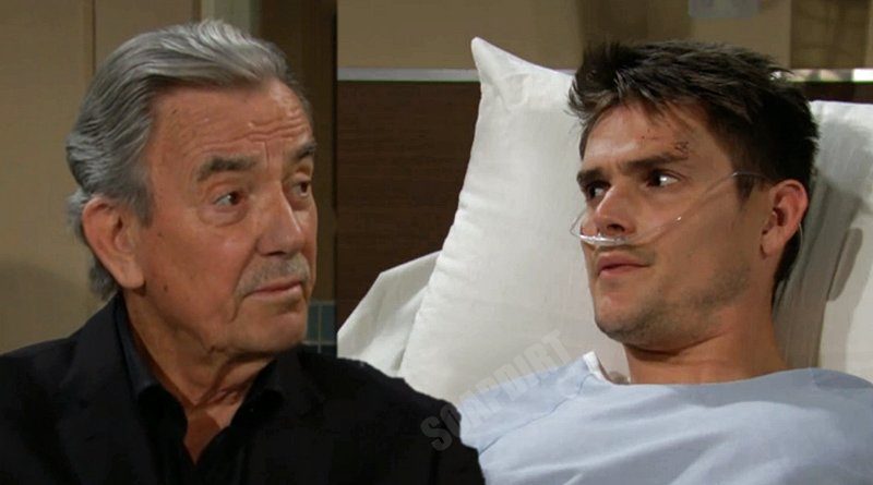 Young and the Restless Spoilers: Adam Newman (Mark Grossman) - Victor Newman (Eric Braeden)