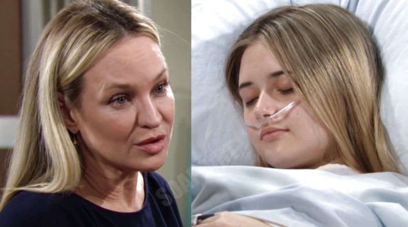 Young and the Restless Spoilers: Faith Newman (Reylynn Caster) - Sharon Newman (Sharon Case)