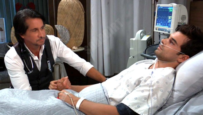 General Hospital Spoilers: Hamilton Finn (Michael Easton) - Harrison Chase (Josh Swickard)