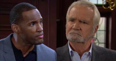 Bold and the Beautiful Spoilers: Carter Walton (Lawrence Saint-Victor) - Eric Forrester (John McCook)