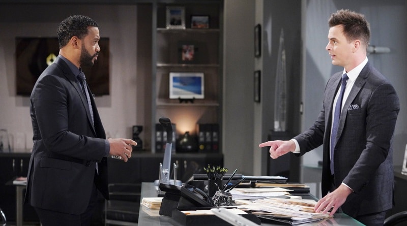 Bold and the Beautiful Spoilers: Wyatt Spencer (Darin Brooks) - Justin Barber (Aaron D. Spears)