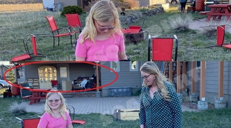 Sister Wives: Christine Brown Backyard