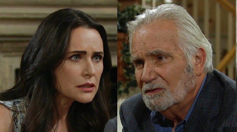 Bold and the Beautiful Spoilers: Quinn Fuller (Rena Sofer) - Eric Forrester (John McCook)