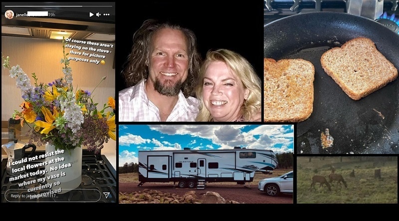 Sister Wives: Janelle Brown - Kody Brown - RV Living