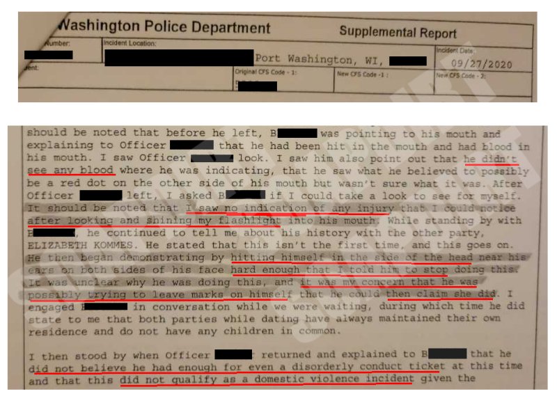 Lizzie Kommes arrest report