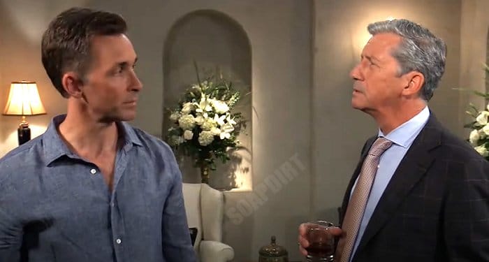 General Hospital Spoilers: Valentin Cassadine (James Patrick Stuart) - Victor Cassadine (Charles Shaughnessy)