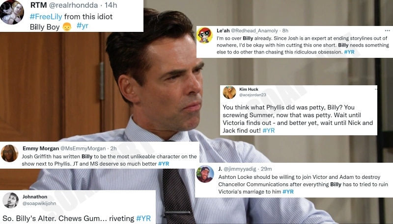 Young and the Restless: Billy Abbott (Jason Thompson)