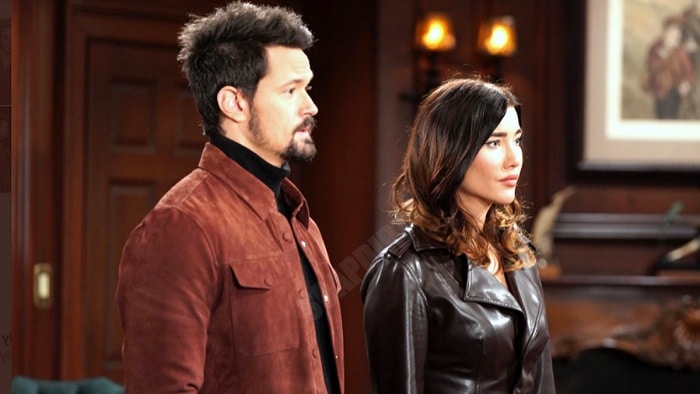 Bold and the Beautiful Spoilers: Steffy Forrester (Jacqueline MacInnes Wood) - Thomas Forrester (Matthew Atkinson)