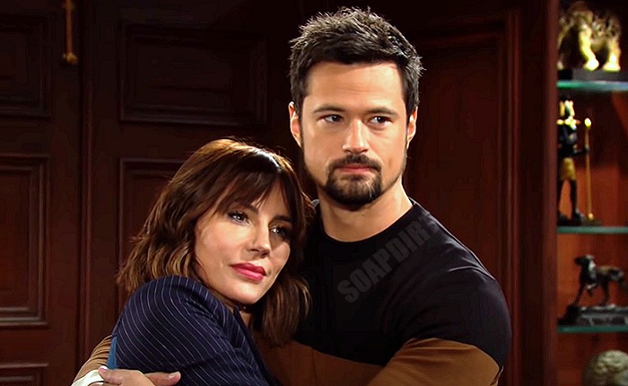 Bold and the Beautiful Spoilers: Thomas Forrester (Matthew Atkinson) - Taylor Hayes (Krista Allen)