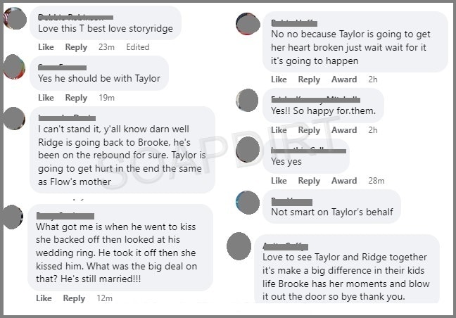 Bold and the Beautiful Spoilers: Ridge Forrester (Thorsten Kaye) - Taylor Hayes (Krista Allen)