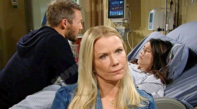 Bold and the Beautiful Spoilers: Steffy Forrester (Jacqueline MacInnes Wood) - Brooke Logan (Katherine Kelly Lang) - Liam Spencer (Scott Clifton)