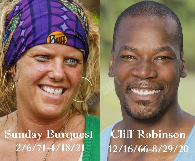 Survivor: Cliff Robinson - Sunday Burquest