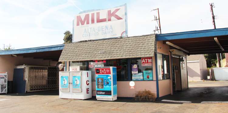 Euphoria Location. The Alta Dena Dairy in Temple CA.