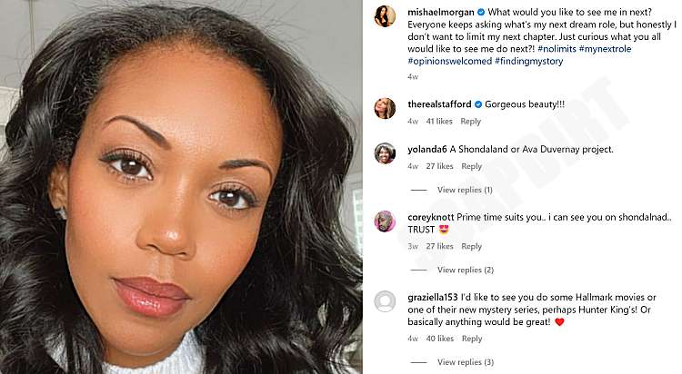 Is Mishael Morgan leaving Young and the Restless - Amanda Sinclair out