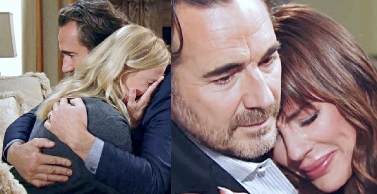 Bold and the Beautiful Spoilers: Brooke Logan (Taylor Hayes) - Taylor Hayes (Hunter Tylo) - Ridge Forrester (Thorsten Kaye)