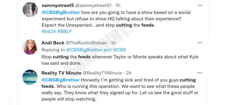 CBS cutting live feeds