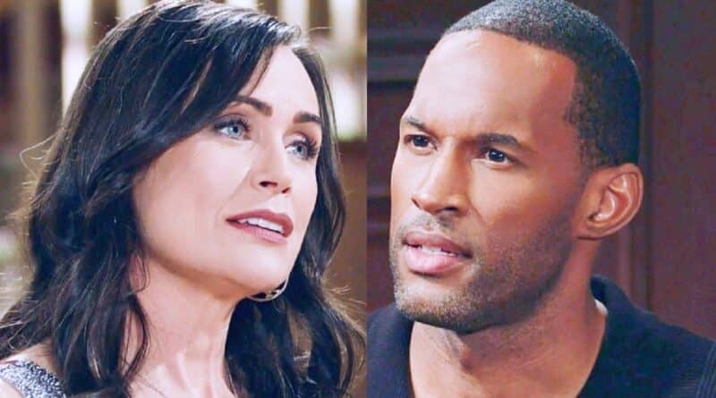 Bold and The Beautiful Spoilers: Quinn Fuller (Rena Sofer) - Carter Walton (Lawrence Saint-Victor)