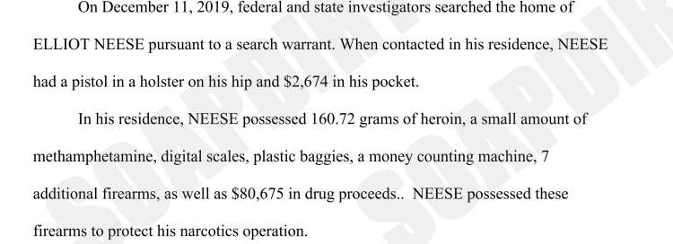Deadliest Catch Elliott Neese arrested drugs