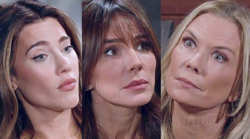 Bold and the Beautiful Spoilers: Steffy Forrester (Jacqueline MacInnes Wood) - Taylor Hayes (Krista Allen) - Brooke Logan (Katherine Kelly Lang)