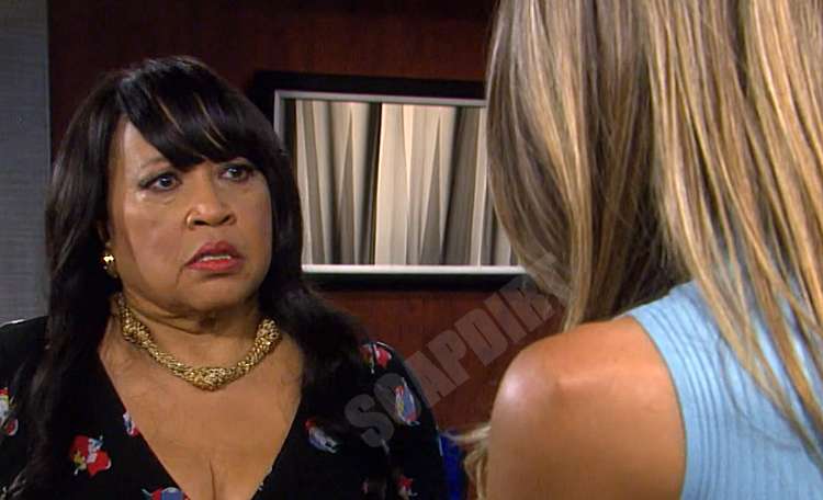 Days of our Lives Spoilers: Paulina Price (Jackee Harry) - Sloan Peterson (Jessica Michel Serfaty)
