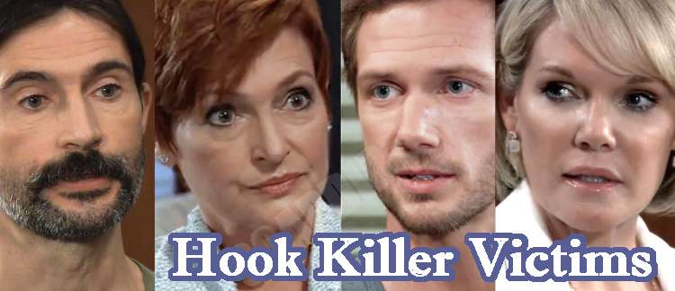 General Hospital - Hook Killer victims - Diane, Oz, Brando, Ava