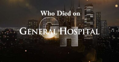 Who died on General Hospital