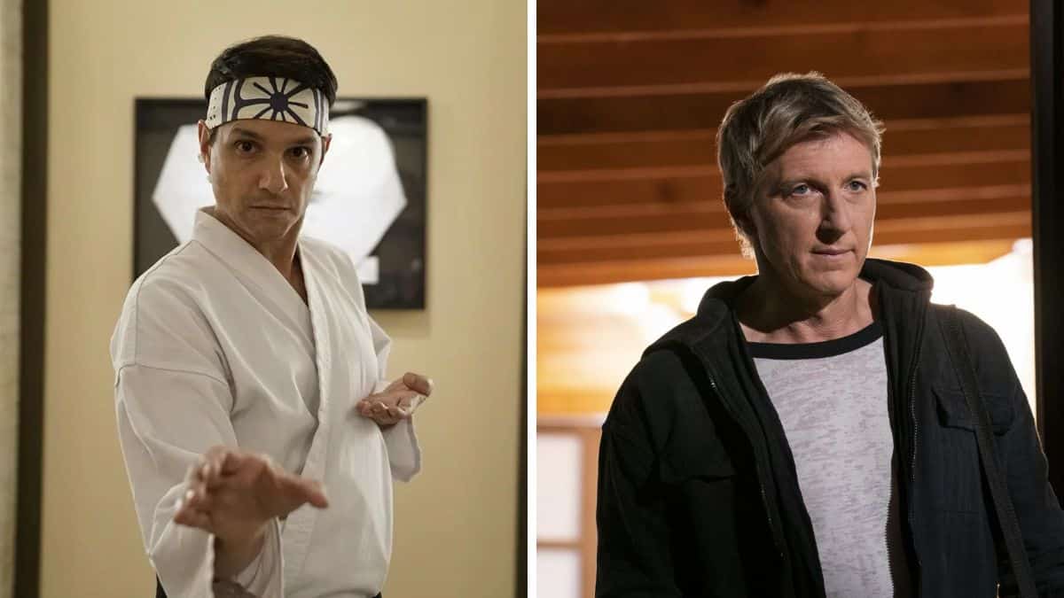 CobraKai - Daniel LaRusso (Ralph Macchio) and Johnny Lawrence (William Zabka)- Pic credit: Netflix