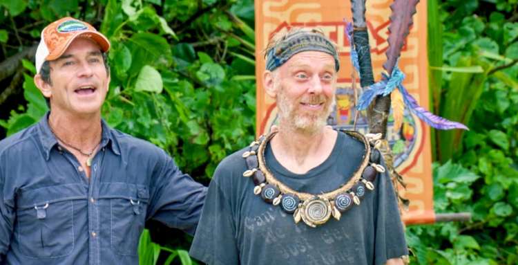 Mike White on Survivor (Season 37) - Pic credit: CBS