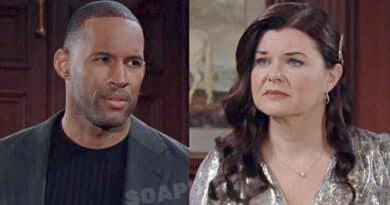 The Bold And The Beautiful Comings and Goings: Katie Logan (Heather Tom) - Carter Walton (Lawrence Saint-Victor)