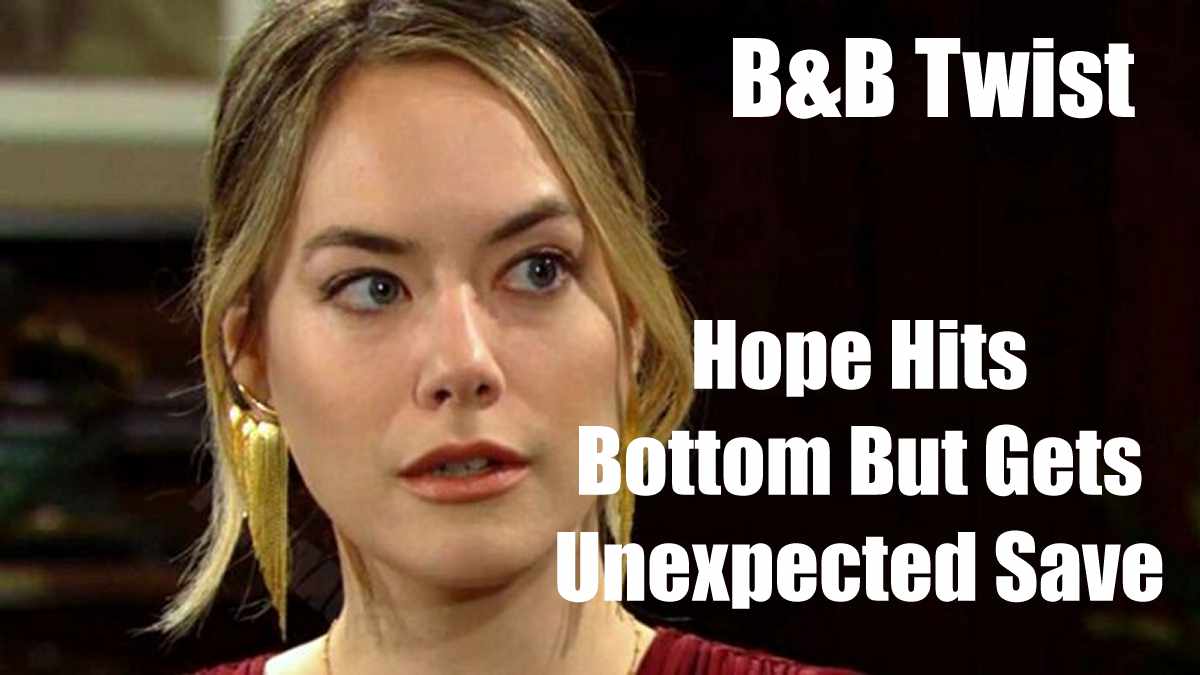 'Bold and the Beautiful' Hope Hits Bottom Unexpected Rescue Arrives