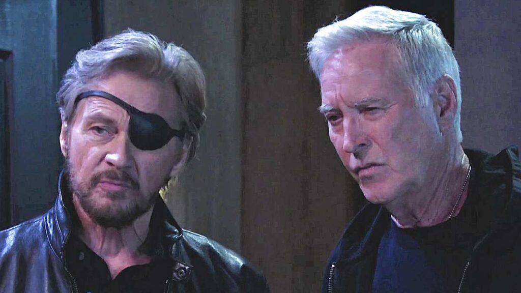 Days of Our Lives Spoilers: Steve Johnson (Stephen Nichols) – John Black (Derek Hogestyn)