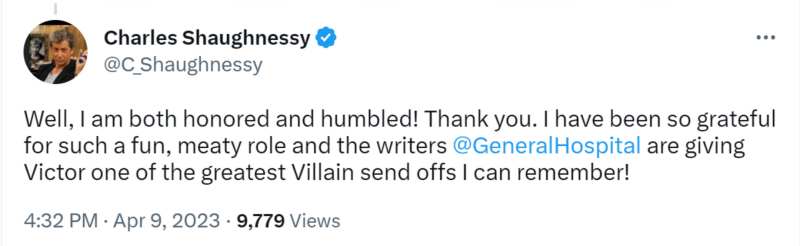 General Hospital: Victor Cassadine (Charles Shaughnessy)