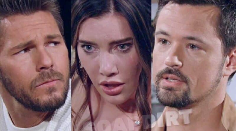 Bold and the Beautiful Spoilers: Steffy Forrester (Jacqueline MacInnes Wood) - Liam Spencer (Scott Clifton) - Thomas Forrester (Matthew Atkinson)