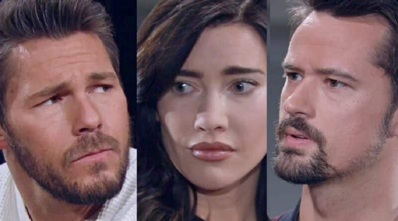 Bold and the Beautiful Spoilers: Steffy Forrester (Jacqueline MacInnes Wood) - Liam Spencer (Scott Clifton) - Thomas Forrester (Matthew Atkinson)