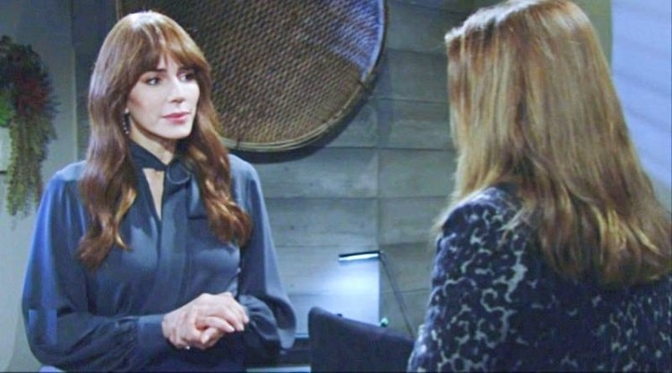 Bold and the Beautiful Spoilers: Sheila Carter (Kimberlin Brown) - Taylor Hayes (Krista Allen)