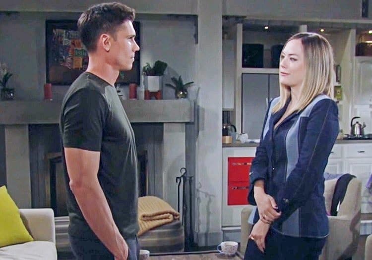 Bold and the Beautiful: Hope Logan (Annika Noelle) - Finn - John Finnegan (Tanner Novlan) | CBS