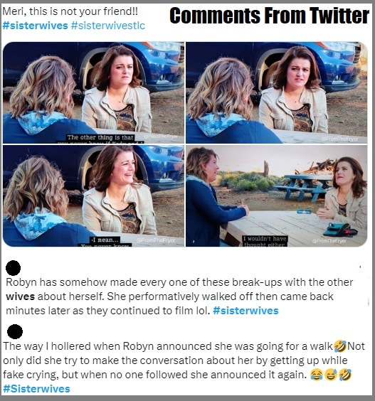 Sister Wives: Robyn Brown - Twitter Comments