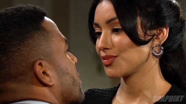 The Young and the Restless Spoilers: Nate Hastings (Sean Dominic) - Audra Charles (Zuleikha Silver)